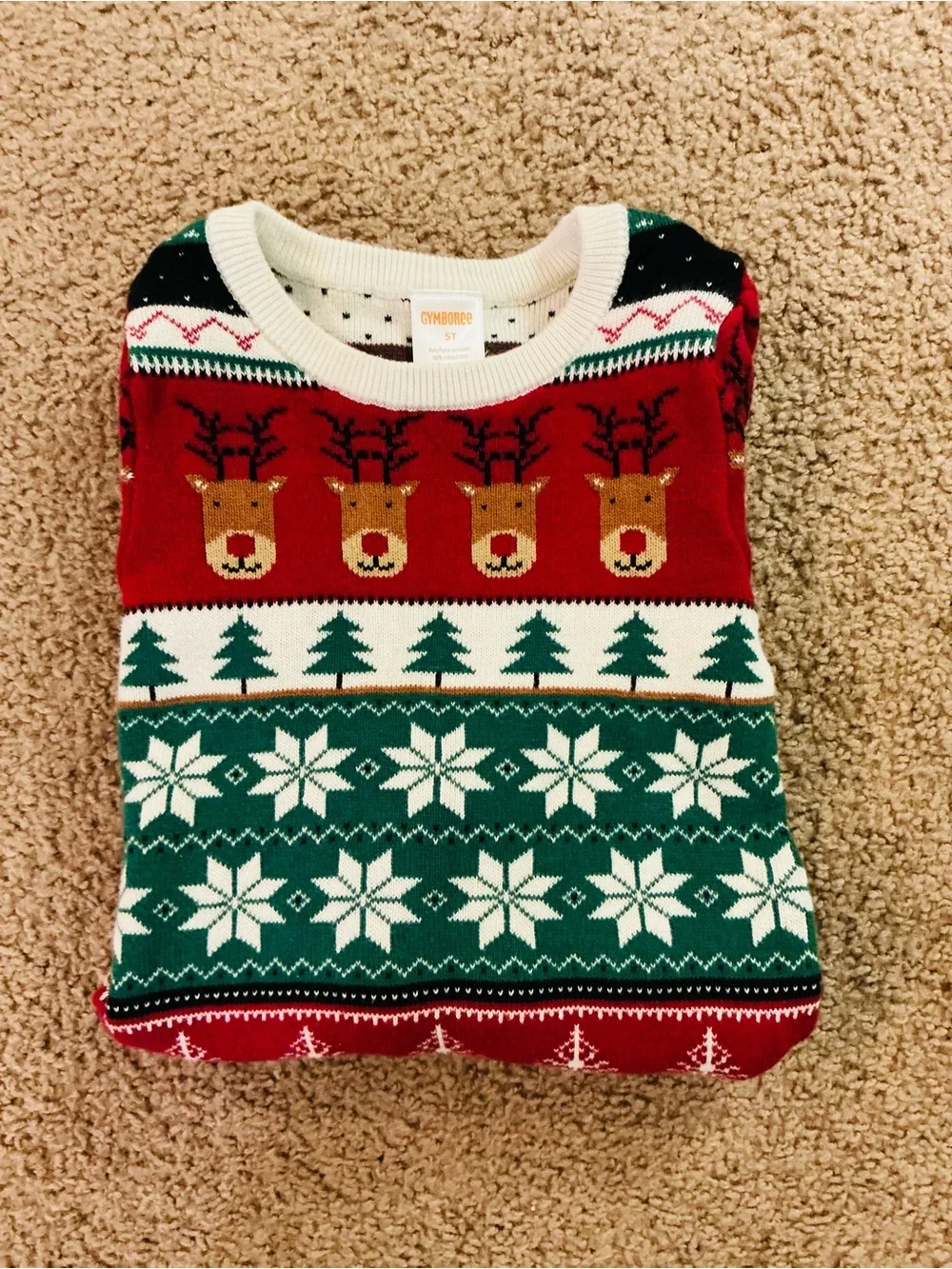 Gymboree festive knit